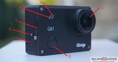  Aksion Kamerası GitUp GiT1 incelemesi - Gearbest