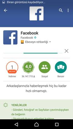  Xperia Z2 Uygulama yüklenmiyor, güncellenmiyor.