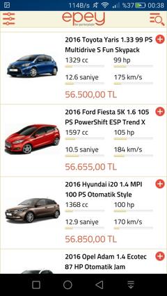  30.000 TL / 40.000 TL arasında otomatik araç tavsiyesinde bulunurmusunuz