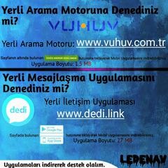 Yerli Arama Motoru Ve Yerli İletişim Uygulaması