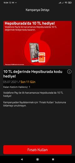 Vodafone Pay [ANA KONU]