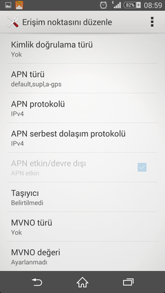  Xperia Z2 3G Problemi