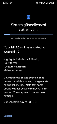 Xiaomi Mi A3/Android One (01.01.2021 MIUI 12(20.12.28) Güncellemesi) [ANA KONU]