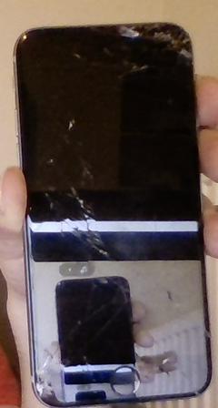 iphone 6 ekran kırıldı