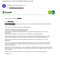  garanti bonus yıllık üyelik ücreti iadesi