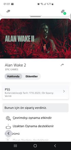 Alan Wake II | PS5 | ANA KONU