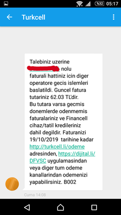Türkcell Haksız Fatura