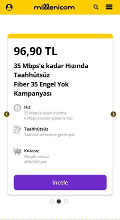 Millenicom fiyat tutarsızlığı