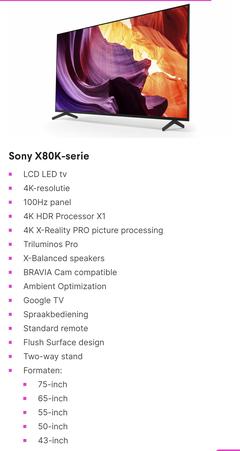 2022 SONY BRAVIA TV (Ana Konu)