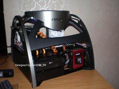  AnteC  SkeletoN '' Carbon + Gtx 460 Hawk + SSD Montaj ''