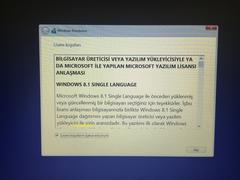  WIN8.1 OEM Lisans - Temiz Kurulum (Lisans Kaybetmeden) (UEFI)