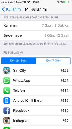  iPhone 5 batarya şişmesi