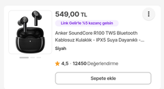 549 TL Anker SoundCore R100 TWS Bluetooth Kulaklık | DonanımHaber Forum