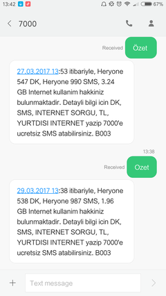 vodafone interneti daha çabuk bitiyor...