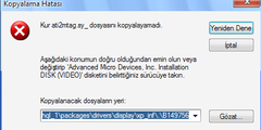  E.kartı sürücüleri güncellenmiyor !