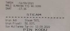 Sonuç Açiklandi Duyurulur ...!!!100 tl lik Steam Hesap  Çekilişi