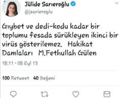 Fetöcü ve anti tayyipçi jülide sarıeroğlu bakan oldu.!!