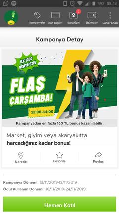 Bonus Flaş Çarşamba 13.11