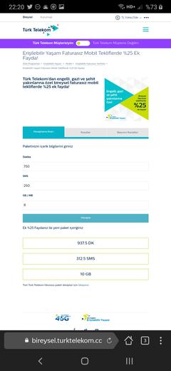 Türk Telekom Mobil Engelli İndirimi