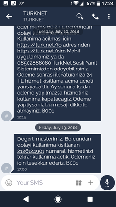 TurkNet in tarafıma yaşattığı rezillikler!