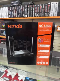 Tenda V1200  Broadcom işlemcili VDSL modem  ( inceleme  , test , olumlu ve olumsuz taraflar )