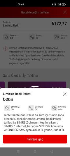 Vodafone Limitsiz Tarifeler! (ANA KONU)