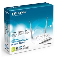  TP-LINK TD-W8961ND 300Mbps 4 PORT MODEM + ROUTER     1 YIL 1 KULLANICI AV YAZILIMI HEDİYE (STOKTA KA