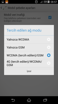  Xperia Z2 3G Problemi