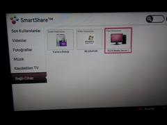  LG Smart Share ile PC paylaşımı