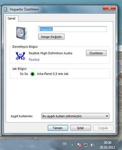  PC de ses çıkmıyor...Ses sorunu