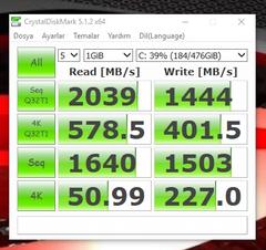  SSD Performansı sorusu...