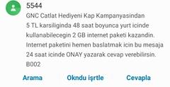 GNÇ Çatlat Hediyeni Kap Kampanyası