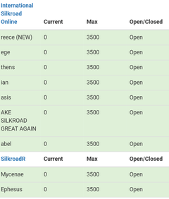 Server isimleriyle oynanıyor