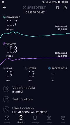 TÜM OPERATÖRLER 4,5G HIZ TESTİ [ANA KONU] 5G YE DOĞRU ADIM ADIM