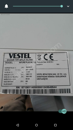 Inverter uyum sorunu vestel yardim???