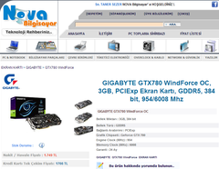  Gigabyte GTX 780 Windforce 3x OC, Titan'dan hem hizli hem 350$ ucuz