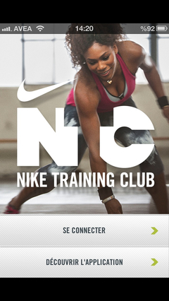  Nike training Club Fransızca sorunu