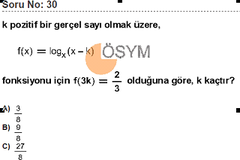  2015 1 adet logaritma sorusu Lütfen bakın arkadaşlar (ÇÖZÜLDÜ)