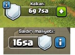  Clash of Clans Kalkan kuralları Clash of Clans Shield rule