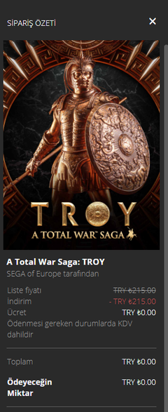 Total War Saga: Troy (2020) [ANA KONU]