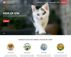 Ayvalık Pet Shop Sitesi Yayında