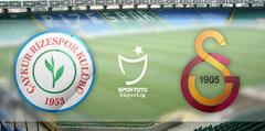  STSL 2016-17 21. Hafta | Çaykur Rizespor-Galatasaray A.Ş 18 Şubat 2017 Cumartesi19:00