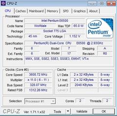 İntel Pentium Dual Core E6500 Overclock (3.6GHz) | DonanımHaber Forum