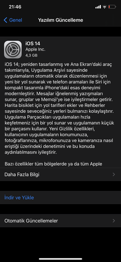 iOS & iPadOS 14 [ANA KONU] | iOS 14.8 Yayında !