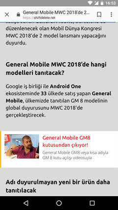 ★★ General Mobile GM 9 PRO [ANA KONU] ★★★★