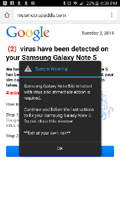 Android virüs | Samsung virüs | Modem virüs | antiviruswarning.tk