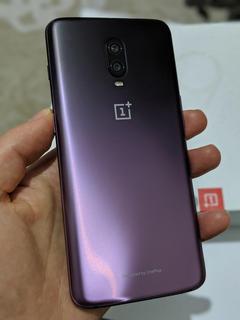 SATILDI !!! oneplus 6t 8/128 GB thunder purble orijinal aksesuarları ile