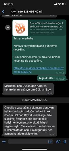 Dyson Türkiye Dolandırıcılığı - 2. El Ürünü Sıfır Diye Sattılar