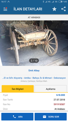 2 aylık Maaş ile At Arabasi alabilmek.