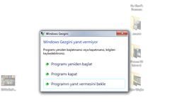  Windows Gezgini Yanıt Vermiyor